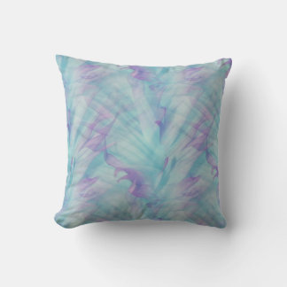 Pastel Purple and Blue Abstract Kudde