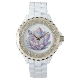 Pastel Quartz-kluster Armbandsur