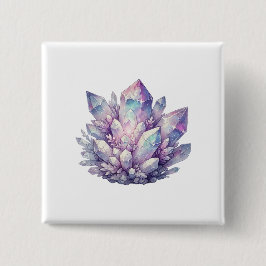 Pastel Quartz-kluster Knapp
