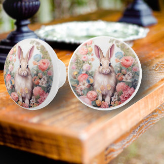 Pastel Rabbit Knopp