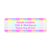 Pastel Rainbow Checkated Gräns
