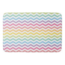 Pastel Rainbow Chevron Mönster