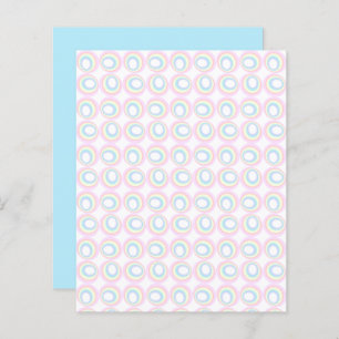 Pastel Rainbow Circles Scrapbook Papper