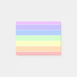 Pastel Rainbow Colorful Rand Post-it Block