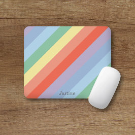 Pastel Rainbow Diagonal Rand Musmatta
