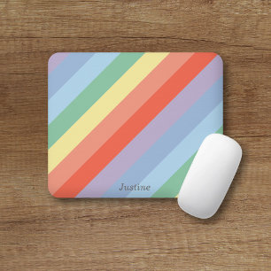 Pastel Rainbow Diagonal Rand Musmatta