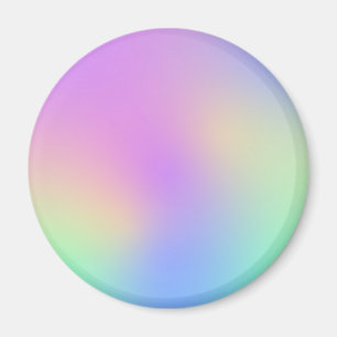 Pastel Rainbow Färg Abstrakt Oskärpa Övertonin Magnet