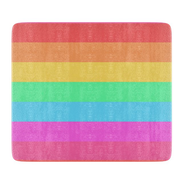 Pastel Rainbow Färg Rand Design (Framsidan)