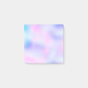Pastel Rainbow Färger Abstrakt Oskärpa Överton Post-it Block