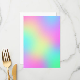 Pastel Rainbow Färger Abstrakt Oskärpa Övertoning Meny