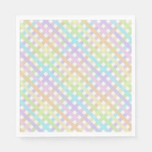 Pastel Rainbow Gingham Play