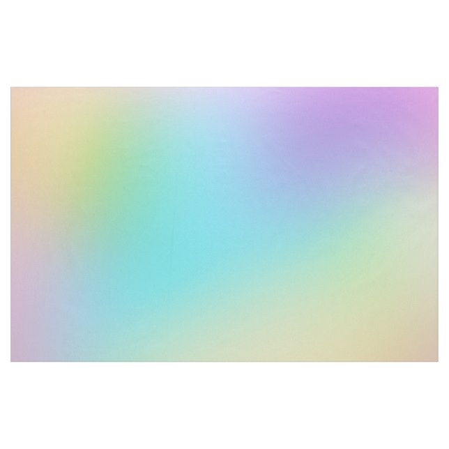 Pastel Rainbow Gradient Fabric Tyg (Yard)