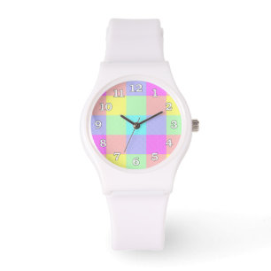 Pastel Rainbow Kontrollerad Armbandsur