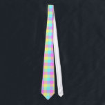 Pastel Rainbow Kontrollerad Slips<br><div class="desc">Den här skarpa,  färgstarka designen har en lätt texturerad upprepad kontroll/kvadratisk mönster i en levande regnbåge av pastellskal färg. Det är en snyggt,  vibrant,  söt plaid Checkerboard mönster som ser ut som vårtid. Njut av den som den är eller använda den som bakgrund för text och foton.</div>