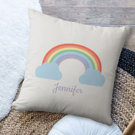 Pastel Rainbow Kudde