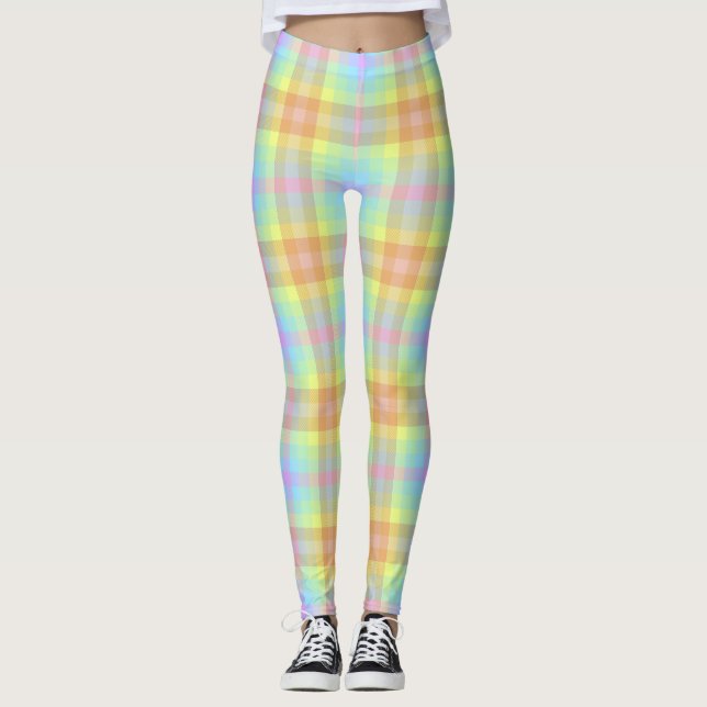 Pastel Rainbow leggings (Framsida)