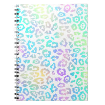 Pastel Rainbow Leopard Mönster