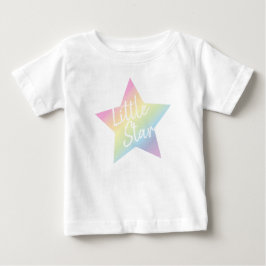 Pastel Rainbow Little Star T Shirt