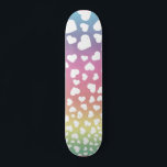 Pastel Rainbow lyssnar på henne Mini Skateboard Bräda 18,5 Cm<br><div class="desc">Den här designen kan vara personlig genom att välja anpassningsalternativet för att lägga till text eller göra andra ändringar. Om den här produkten har möjlighet att överföra designen till en annan artikel ska du vid behov justera designen så att den passar. Kontakta mig på colorflowcreations@gmail.com om du vill ha den...</div>