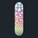 Pastel Rainbow lyssnar på henne Mini Skateboard Bräda 18,5 Cm<br><div class="desc">Den här designen kan vara personlig genom att välja anpassningsalternativet för att lägga till text eller göra andra ändringar. Om den här produkten har möjlighet att överföra designen till en annan artikel ska du vid behov justera designen så att den passar. Kontakta mig på colorflowcreations@gmail.com om du vill ha den...</div>