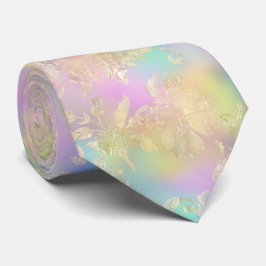 Pastel Rainbow med Guld Flourish Slips