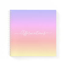 Pastel Rainbow med vita bindningsangivelser
