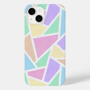 Pastel rainbow mosaic mönster