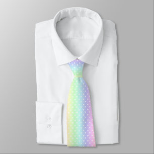 Pastel Rainbow Ombre Hearts Mönster Slips