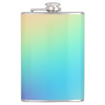 Pastel Rainbow-övertoningskolv