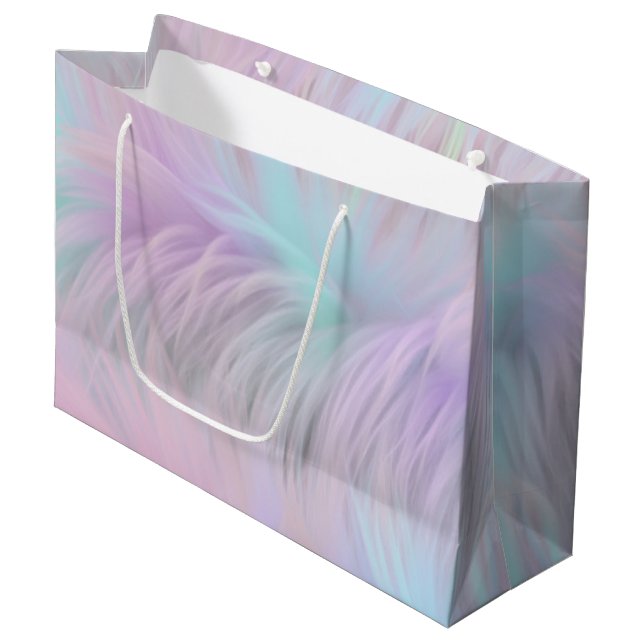 Pastel Rainbow Päls (Framsidan Vinklad)