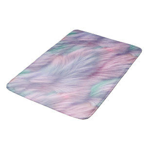 Pastel Rainbow Päls Badrumsmatta