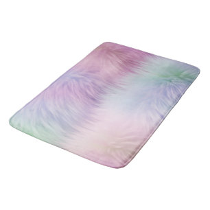 Pastel Rainbow Päls Badrumsmatta