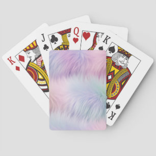 Pastel Rainbow Päls Casinokort