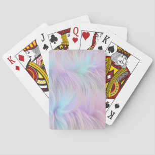 Pastel Rainbow Päls Casinokort