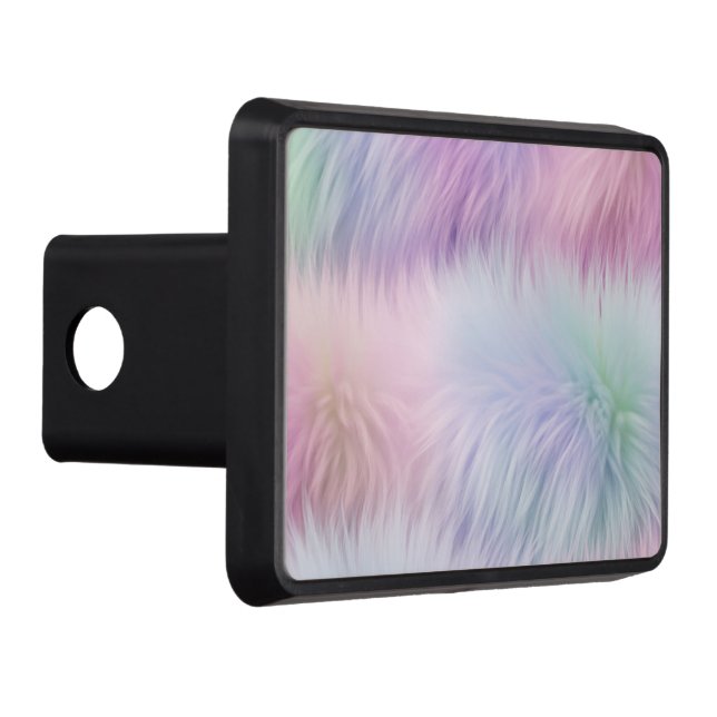 Pastel Rainbow Päls Dragkroksskydd (Höger)