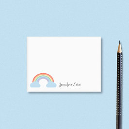 Pastel Rainbow Post-it Block