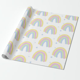 Pastel Rainbow Presentpapper