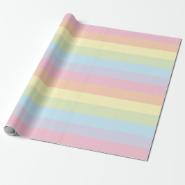 Pastel Rainbow Presentpapper