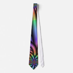 Pastel Rainbow Psychedelic Tie Slips