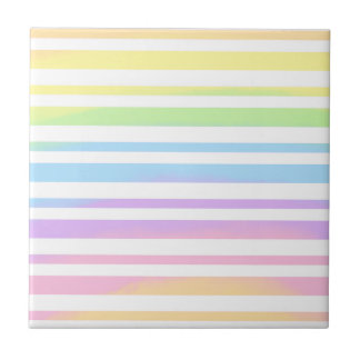 Pastel Rainbow Rand Abstrakt Oskärpa Art Design Kakelplatta