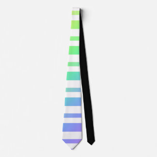 Pastel Rainbow Rand Abstrakt Oskärpa Art Design Slips