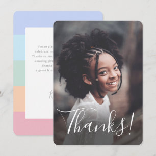 Pastel Rainbow Rand Fullt Photo Tack