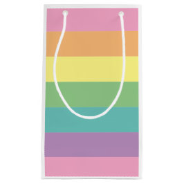 Pastel Rainbow Rand Gift Bag