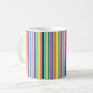 Pastel Rainbow Rand Kaffemugg