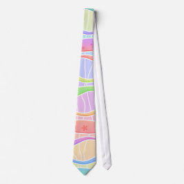 PASTEL RAINBOW RAND NECK TID SLIPS