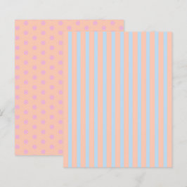 Pastel Rainbow Rand och Flowers Scrapbook Papper