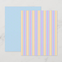 Pastel Rainbow Rand och Spots Scrapbook Papper