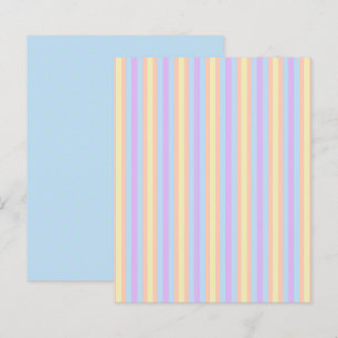 Pastel Rainbow Rand och Spots Scrapbook Papper