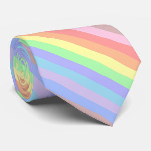 Pastel Rainbow Rand of Tie Slips