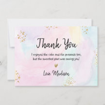 Pastel Rainbow Rosa Guld Birthday